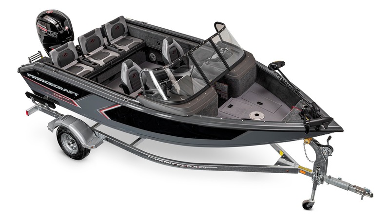 2023 Princecraft Sport 172 Grey with 115HP Mercury 